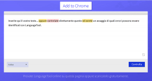 Language tool