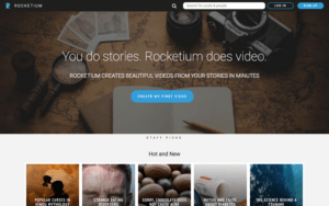 Rocketium, crea i tuoi video professionali