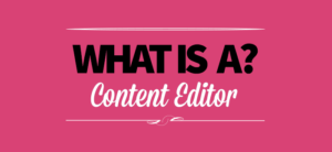 Web content editor: cos'è?
