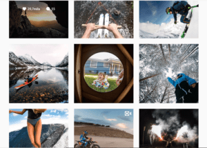 Pagina ufficiale GoPro su Instagram