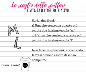 Esercizi di scrittura creativa