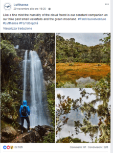 Corporate storytelling di Lufthansa