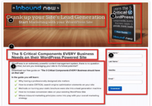 Creare una landing page con wordpress