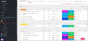 ClickUp: software e strumento di project management